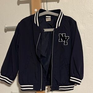 H&M Dark Blue Kids Jacket with NY Patch